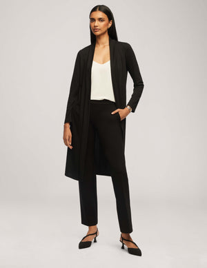 Anne Klein Anne Black Rib Cardigan