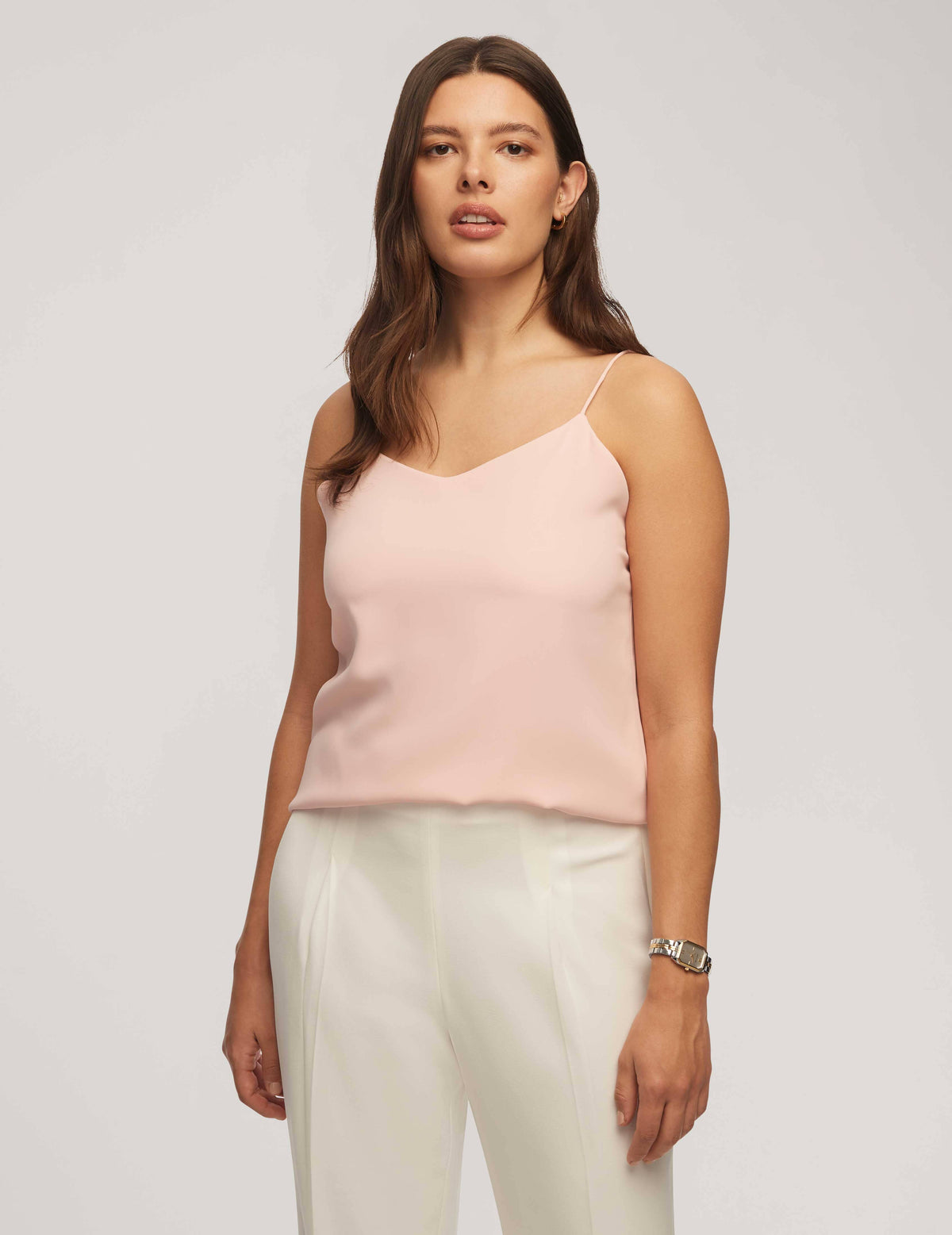 Anne Klein Cherry Blossom V-Neck Cami - Sale