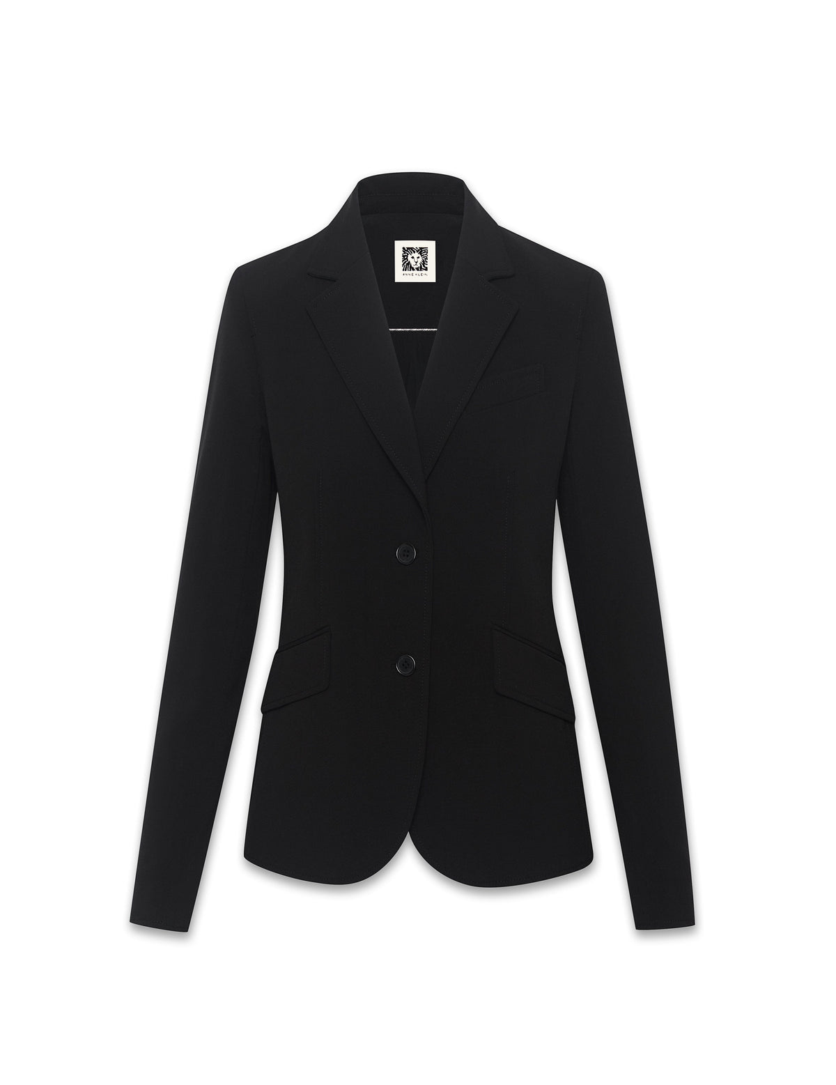 Anne Klein Notch Collar 2 Button Jacket