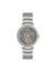 Anne Klein Rose Gold-Tone/ Taupe Classic Diamond Accented Ceramic Bracelet Watch