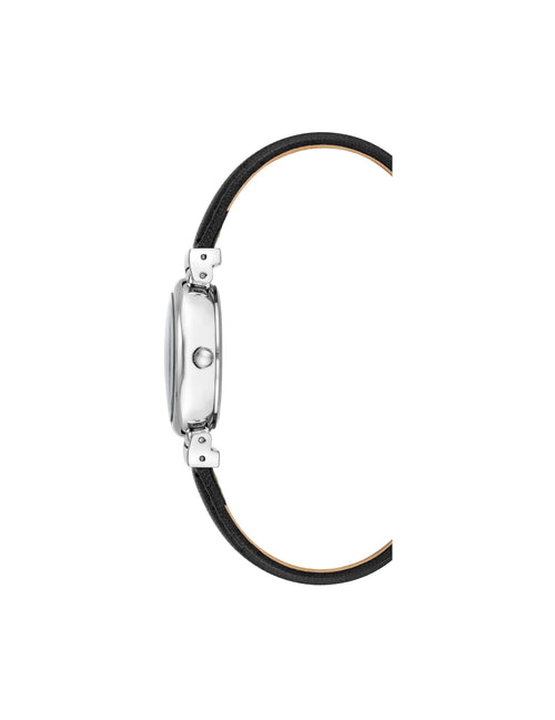 Anne Klein Classic Leather Strap Watch