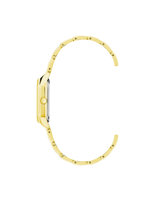 Anne Klein Octagonal Shaped Metal Bracelet Watch