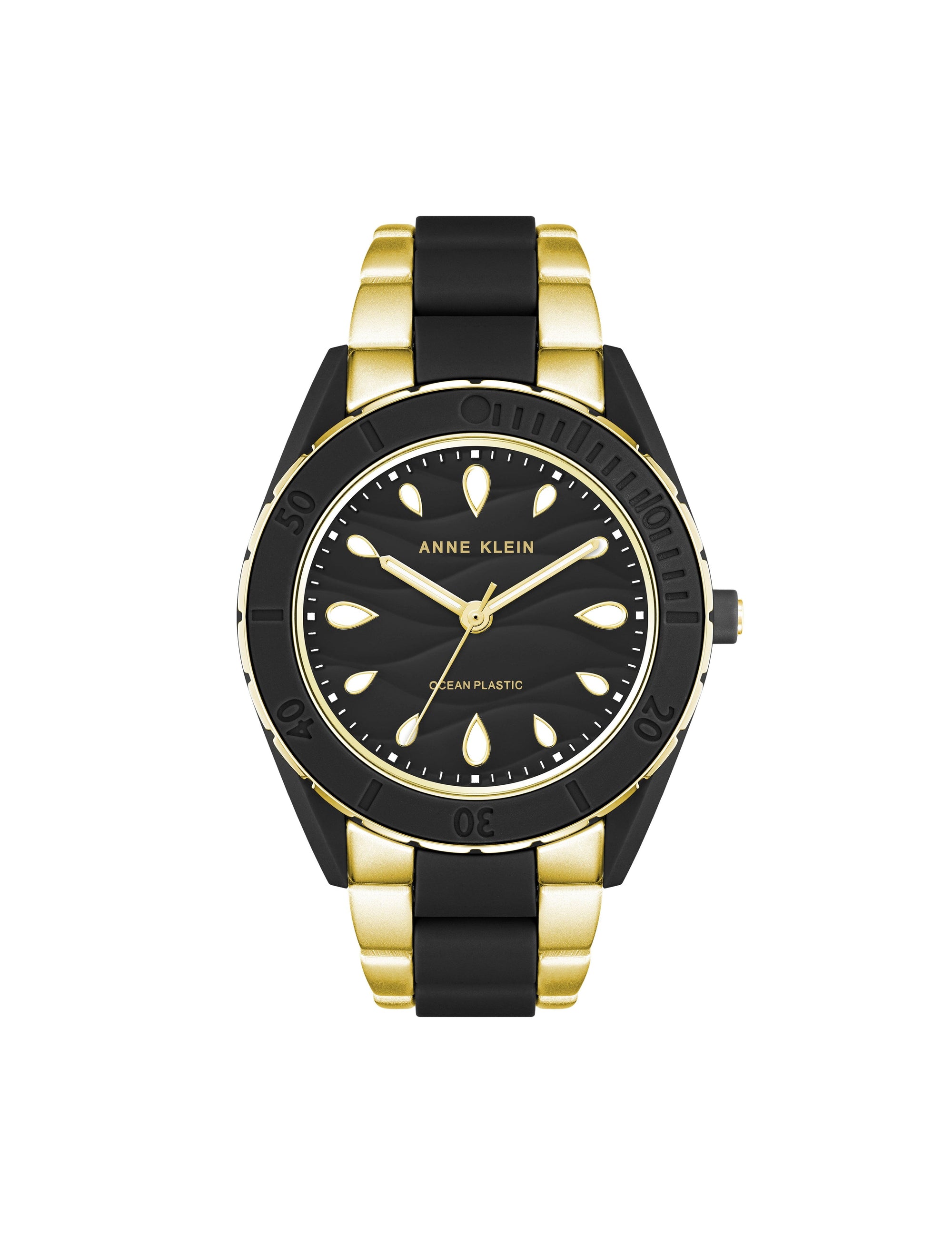 Best Vegan Gold Watch With Grey Vegan Strap | 40 MM - LA ENVIRO