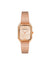 Anne Klein Rose Gold-Tone Iconic Octagonal Case Bracelet Watch