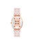 Anne Klein  Oval Crystal Accented Ceramic Bracelet Watch- Sale