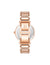 Anne Klein  Mother of Pearl Crystal Accented Bracelet Watch