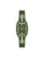 Anne Klein Green/ Gold Tone Elegant Bangle Bracelet Watch