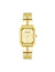 Anne Klein Gold-Tone Iconic Octagonal Crystal Bracelet Watch