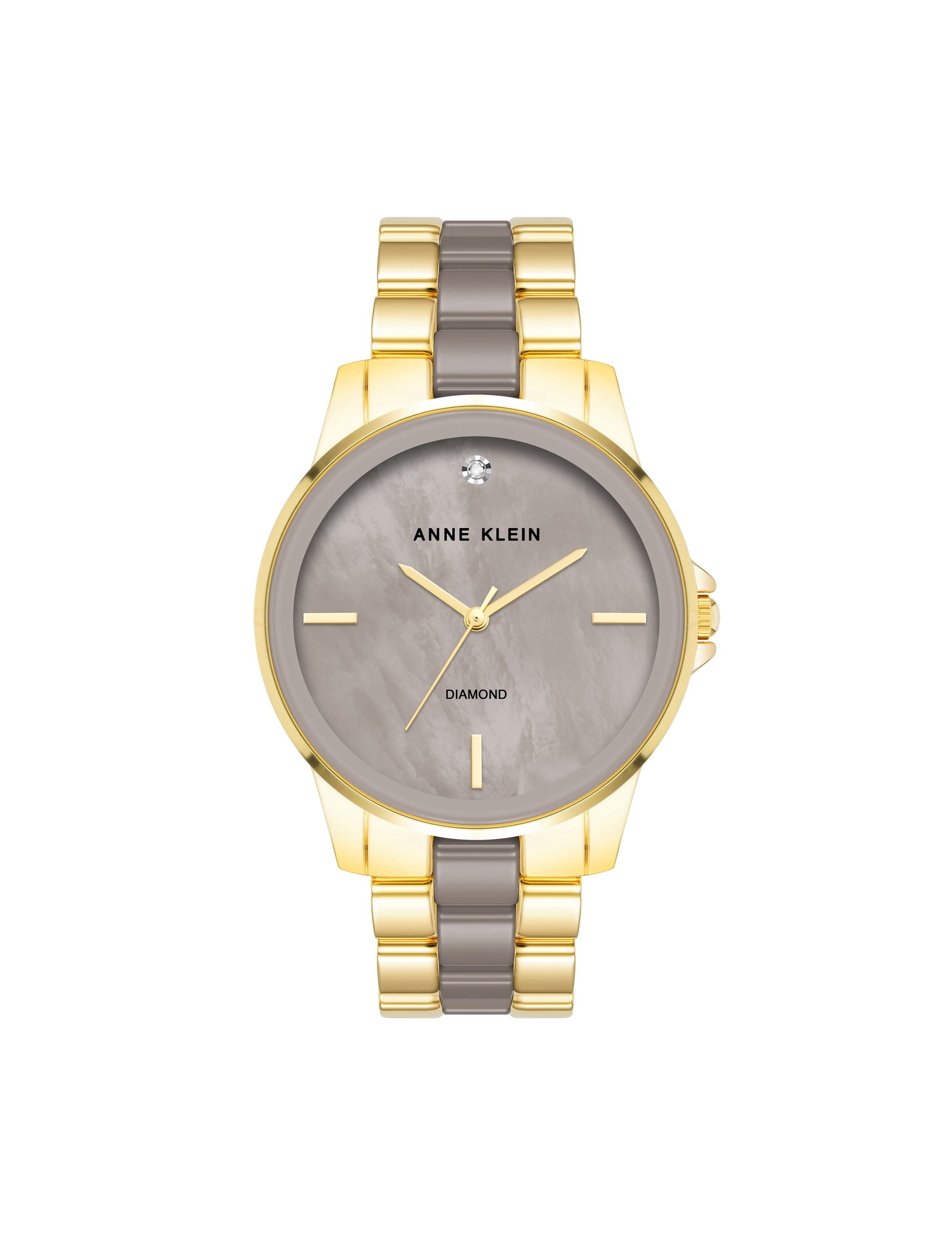 Anne klein diamond gold watch Clearance
