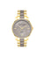 Anne Klein Taupe/Gold-Tone Diamond Accented Ceramic Boyfriend Watch