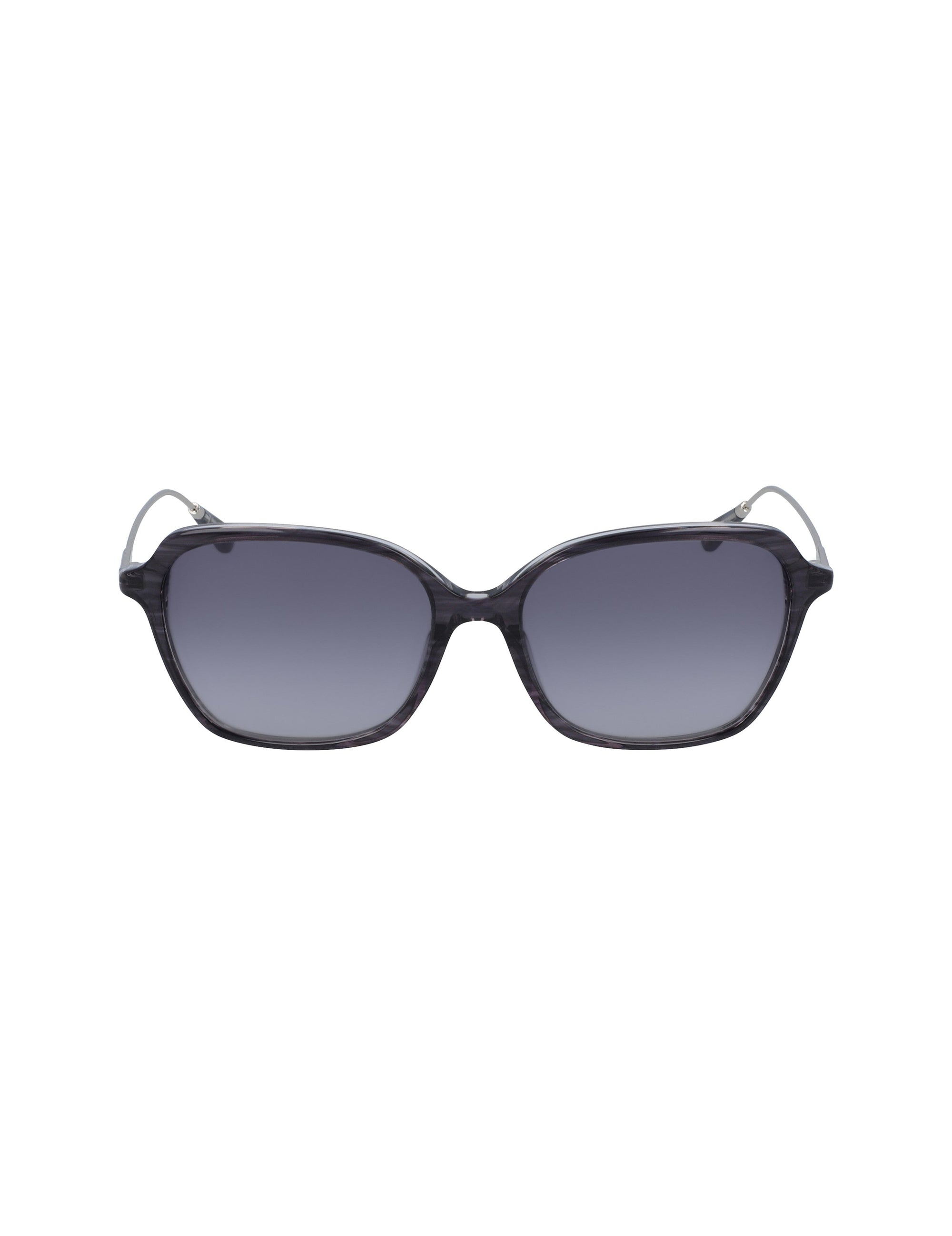Anne Klein SMOKE Rounded Square Sunglasses