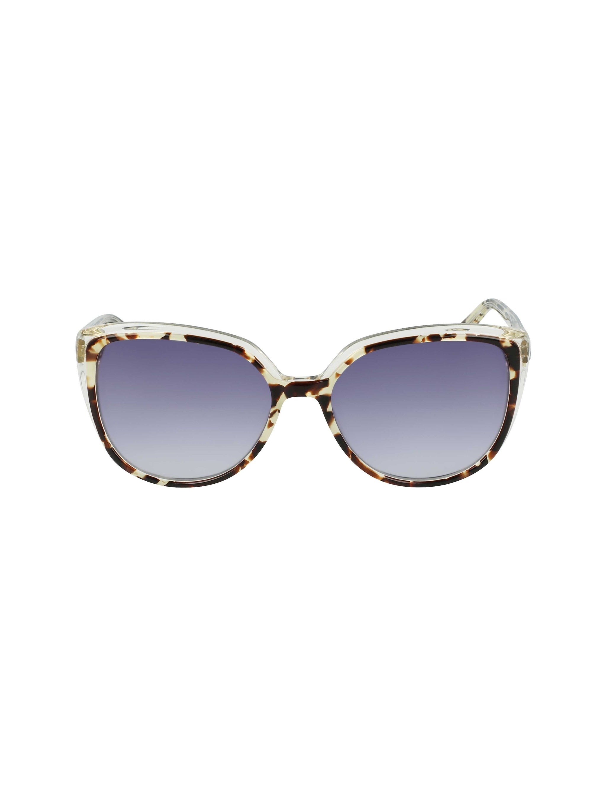 Tortoise Cat-Eye Sunglasses Ivory Anne Klein