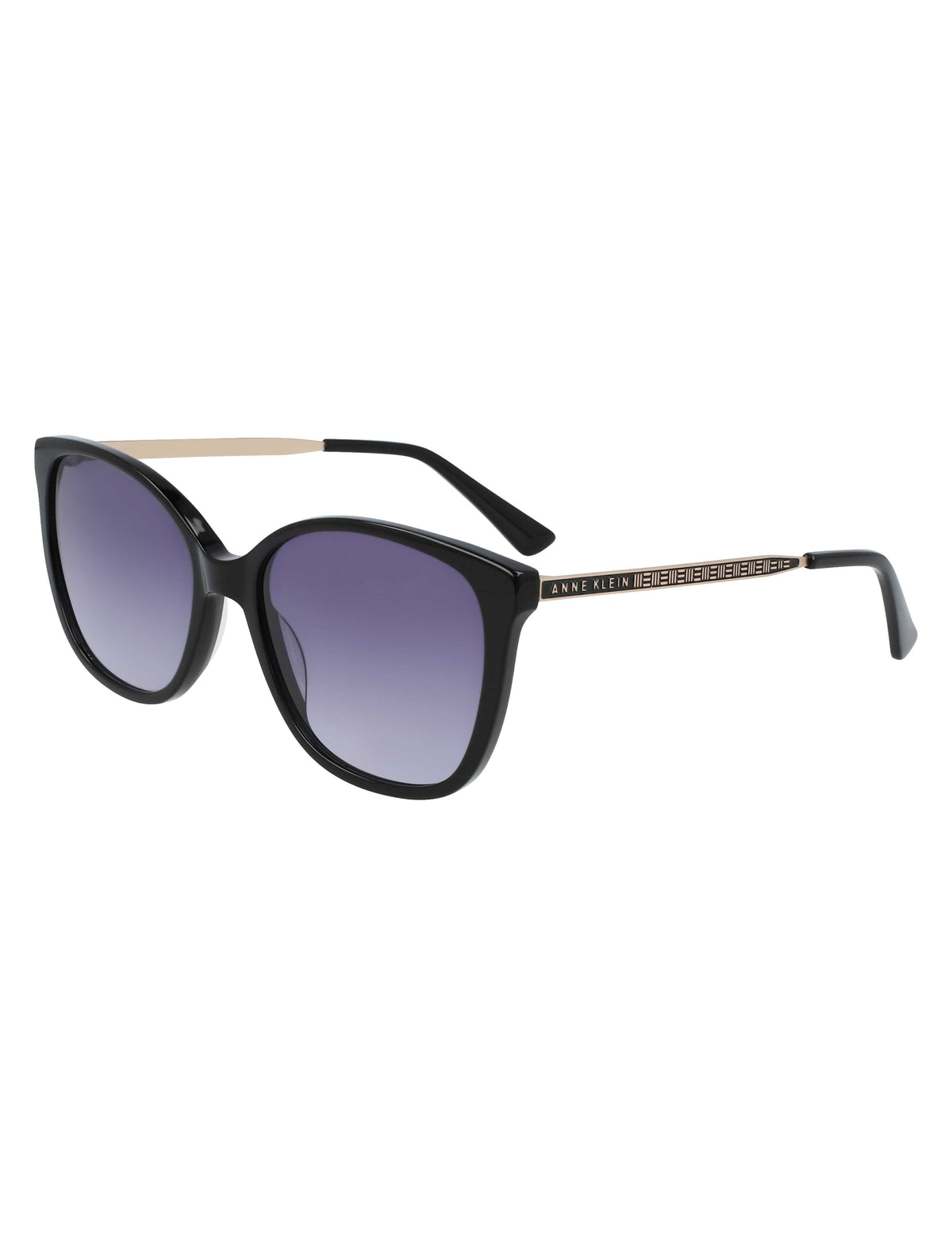 Anne Klein Horn Classic Square Sunglasses
