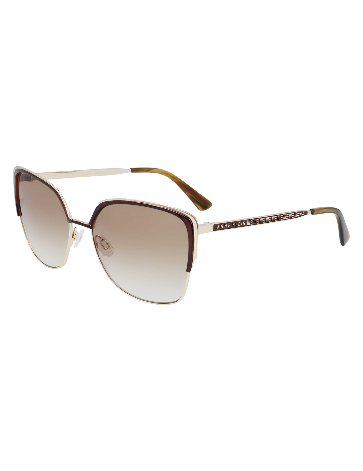 Anne Klein Glamourous Butterfly Shape Sunglasses