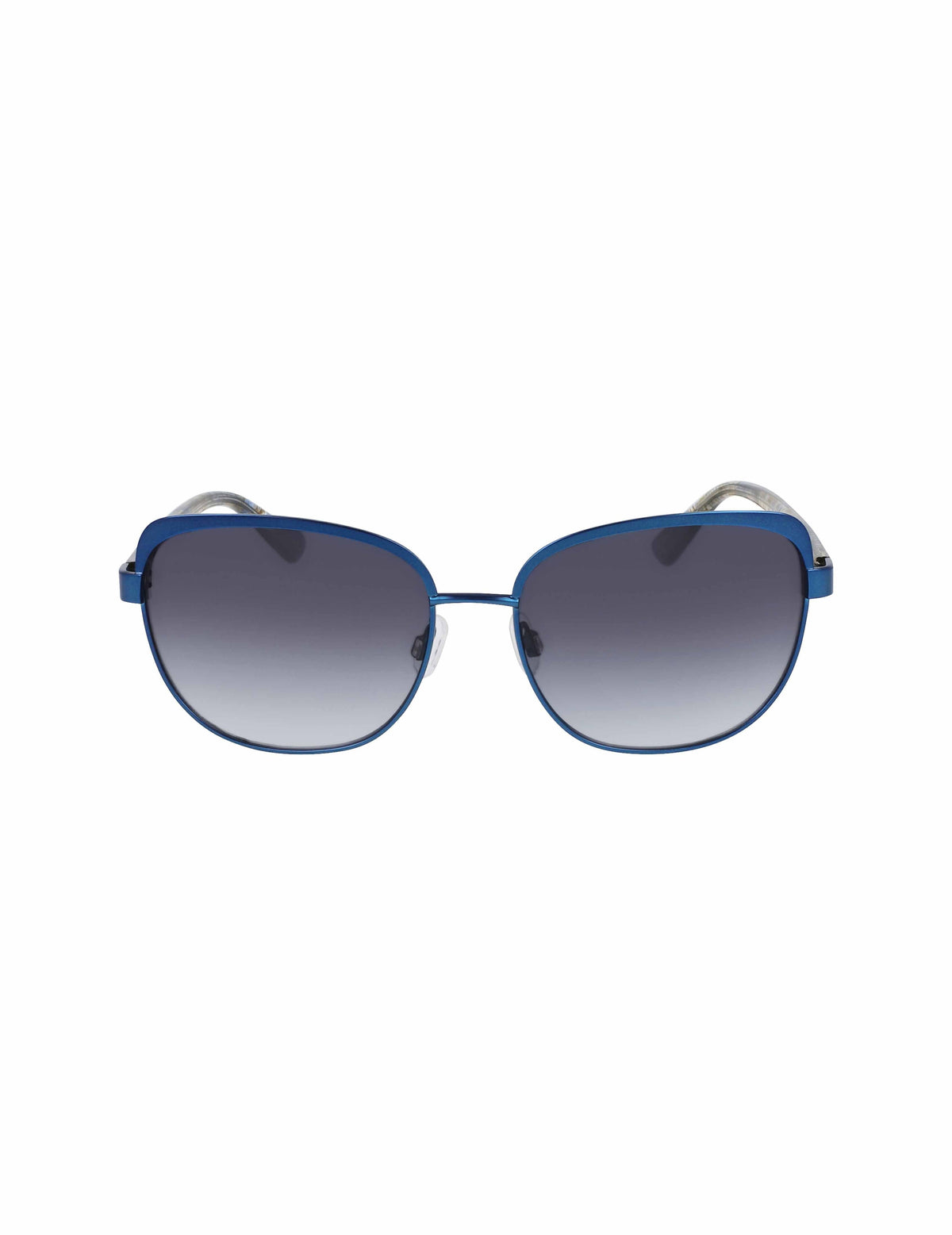 Anne Klein Navy Uplifting Square Sunglasses