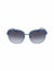 Anne Klein Navy Uplifting Square Sunglasses