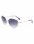 Anne Klein  Trendy Round Sunglasses