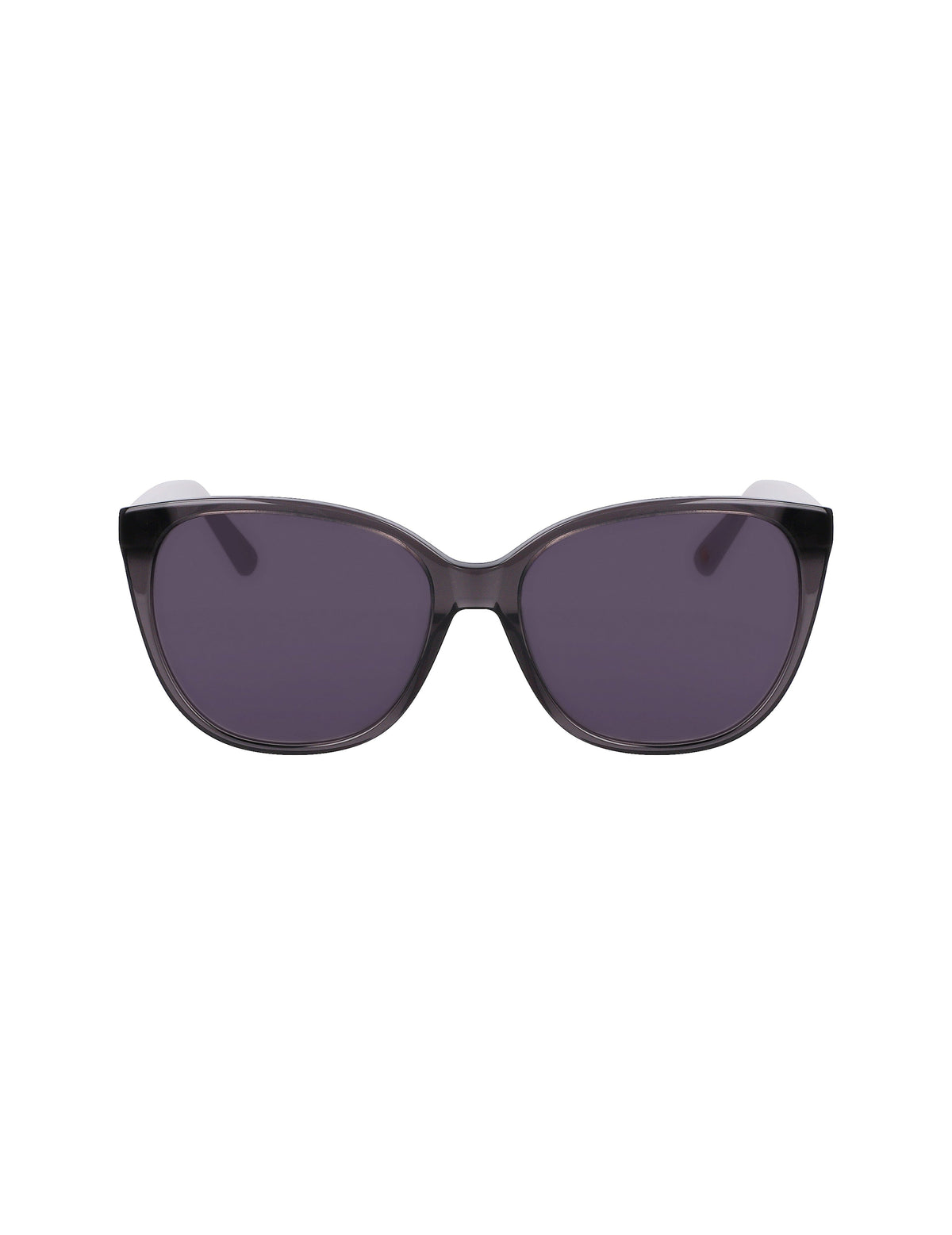 Anne Klein Grey Crystal Crystal Cat-Eye Braided Sunglasses
