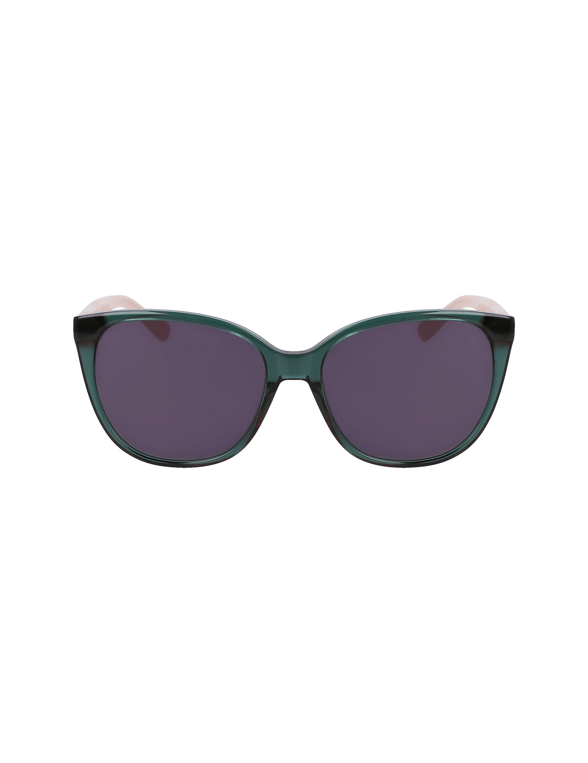 Anne Klein Olive Crystal Crystal Cat-Eye Braided Sunglasses