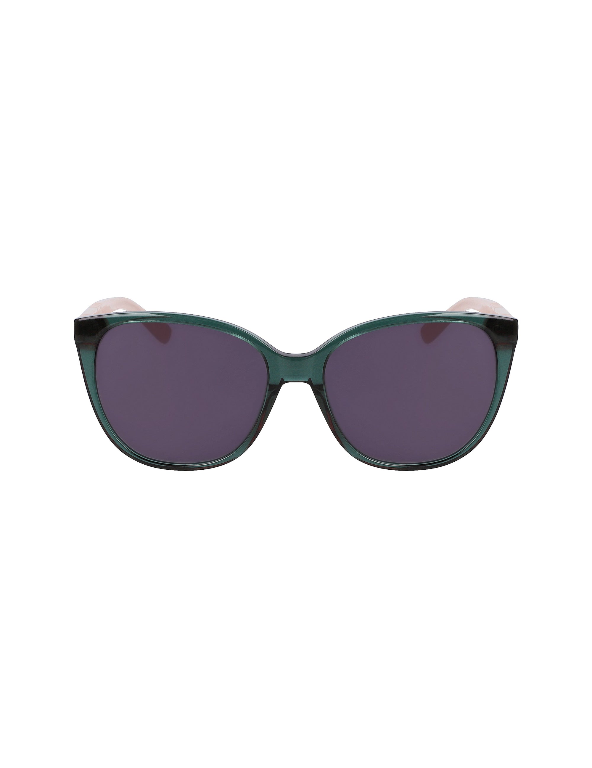 Anne Klein Olive Crystal Crystal Cat-Eye Braided Sunglasses
