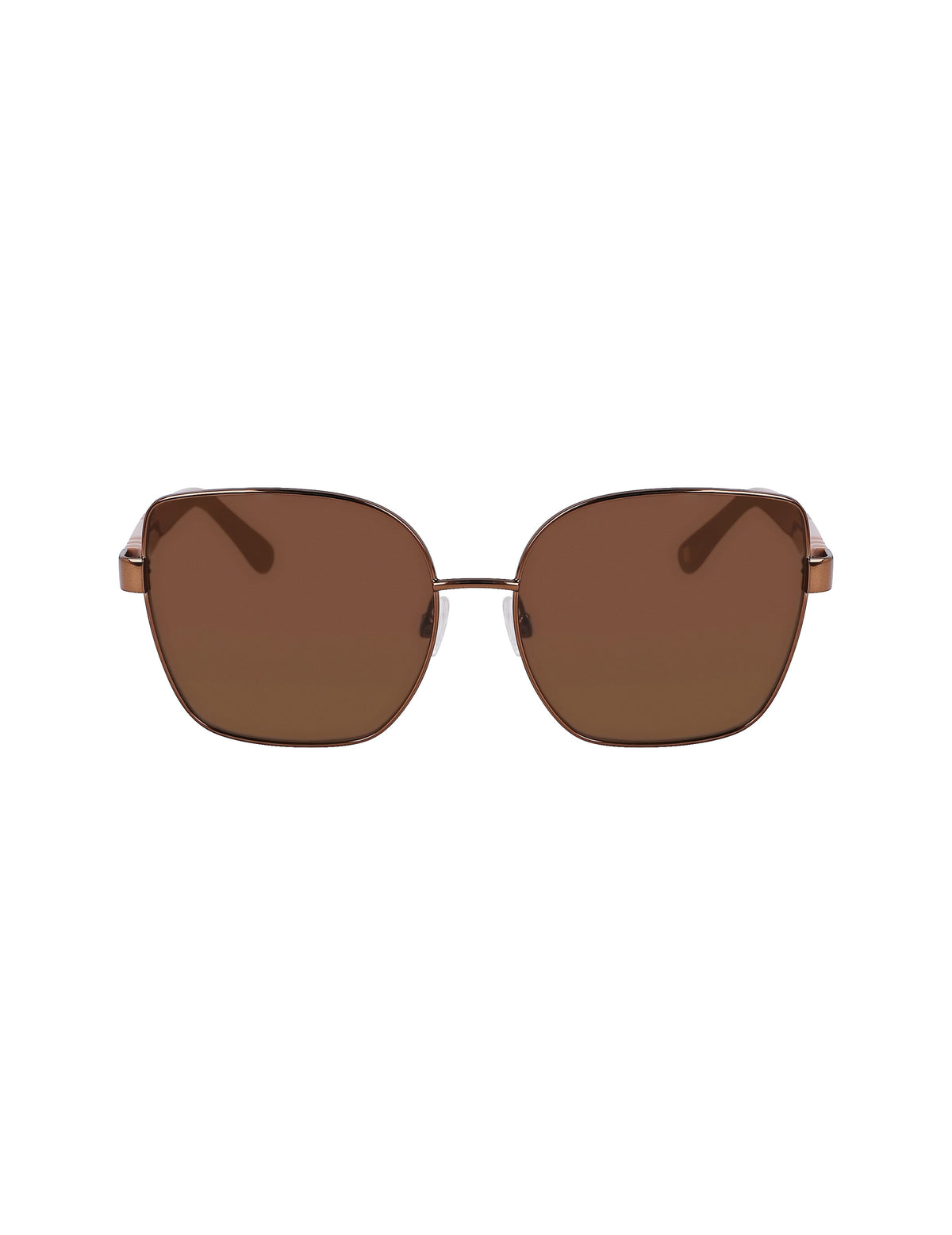 Anne Klein Mocha Metal Braided Sunglasses