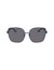 Anne Klein Navy Metal Braided Sunglasses