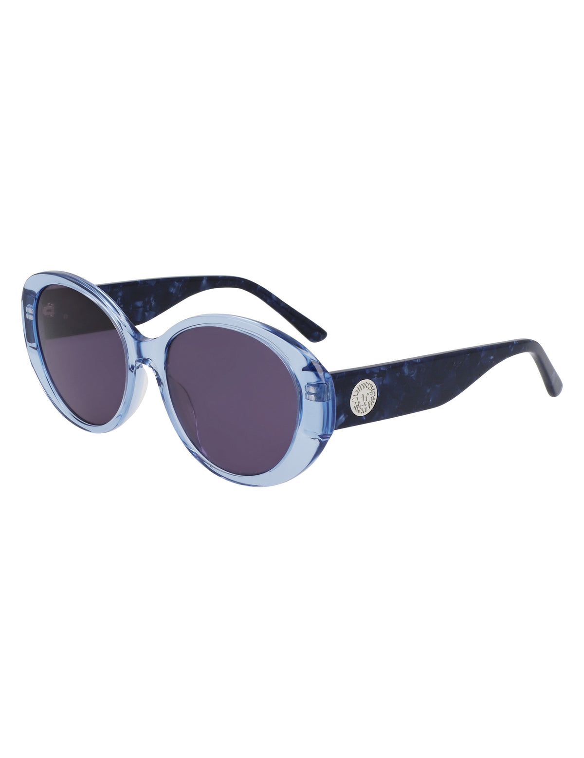 Anne Klein  Glamorous Oval Sunglasses