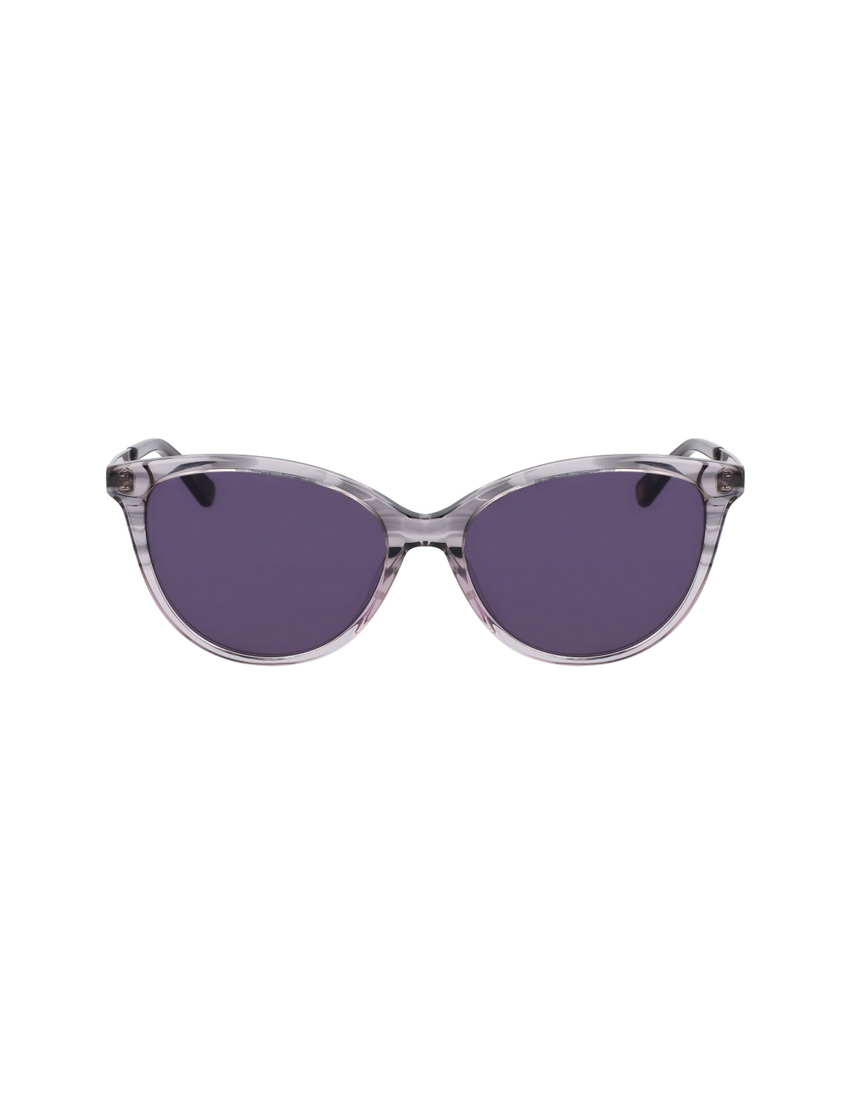 Anne Klein Grey Gradient Gradient Uplifting Rectangle Sunglasses