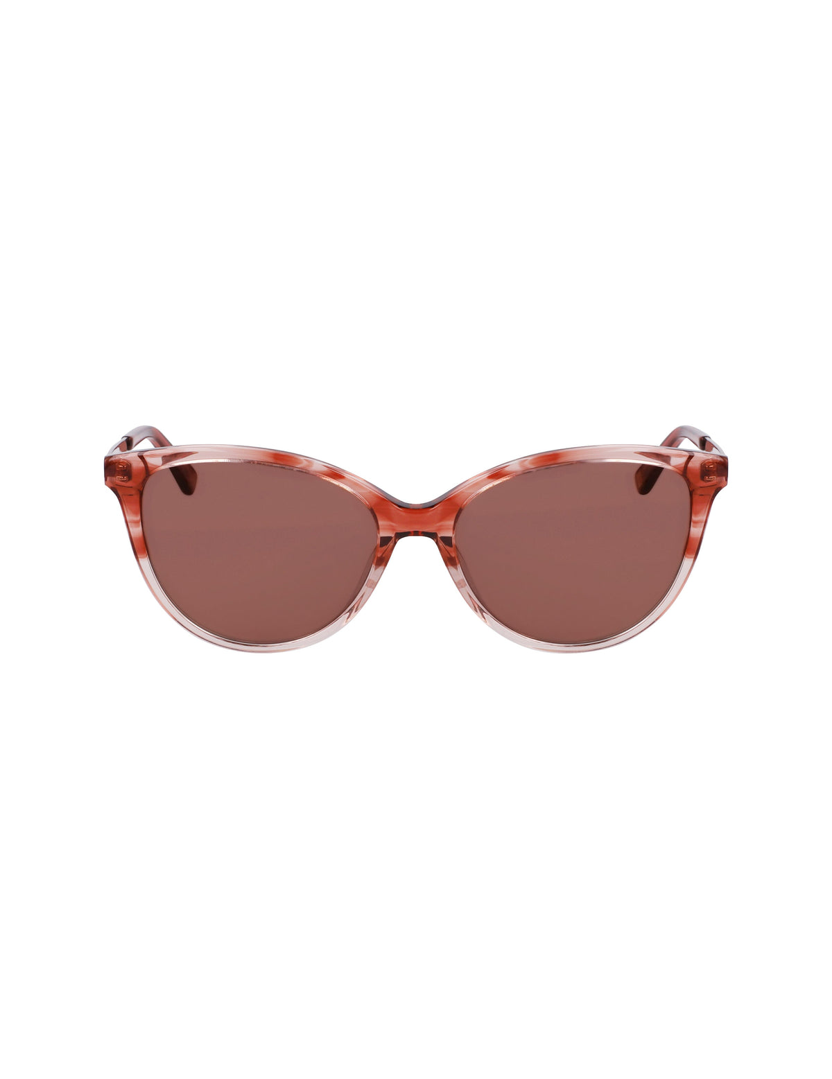 Anne Klein Blush Gradient Gradient Uplifting Rectangle Sunglasses