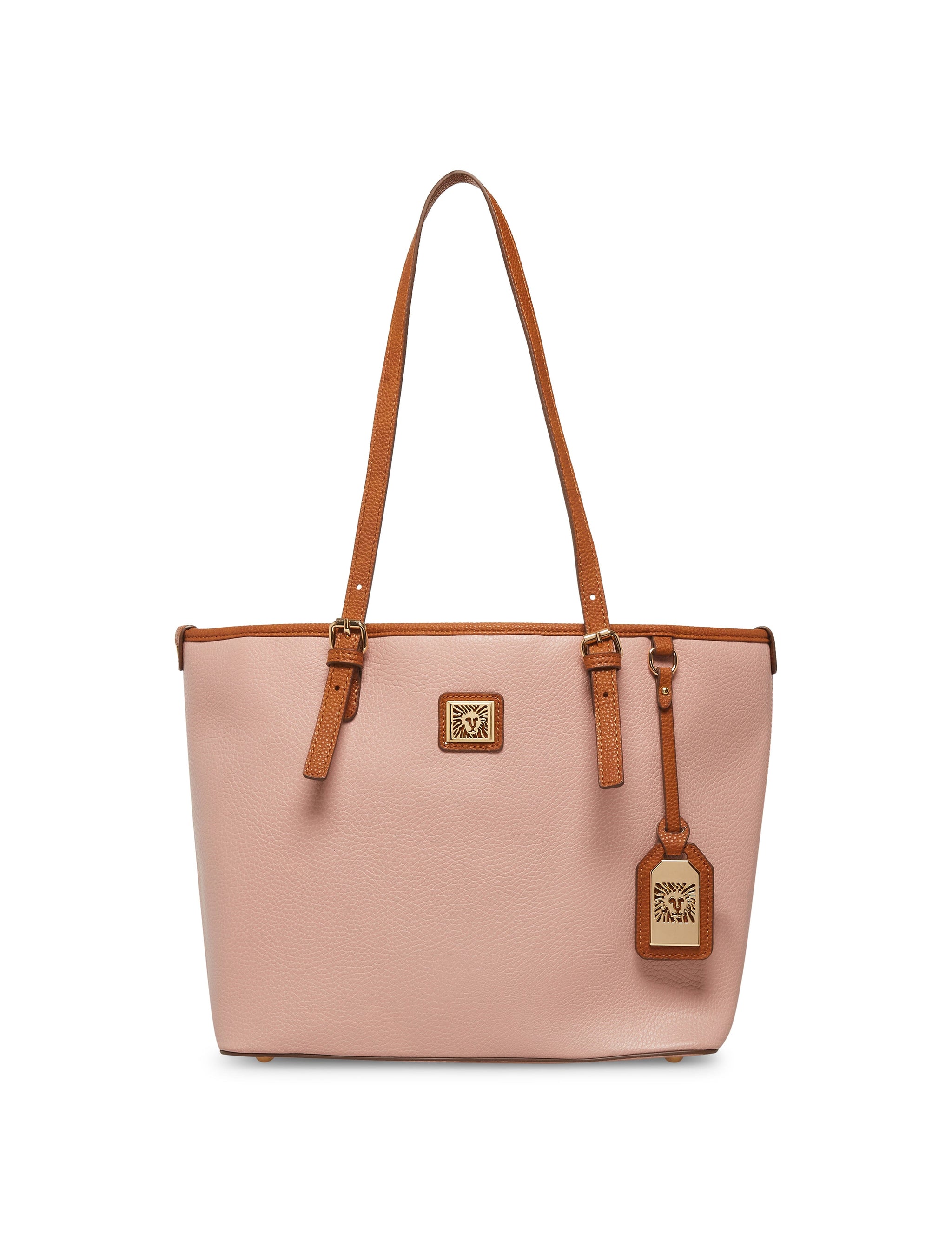 Amazon.com: Anne Klein Perfect Tote, Carnation/Saddle : Clothing, Shoes &  Jewelry