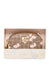 Anne Klein Cream Brown multi logo- Vintage pink Boxed Logo Curved Card Case