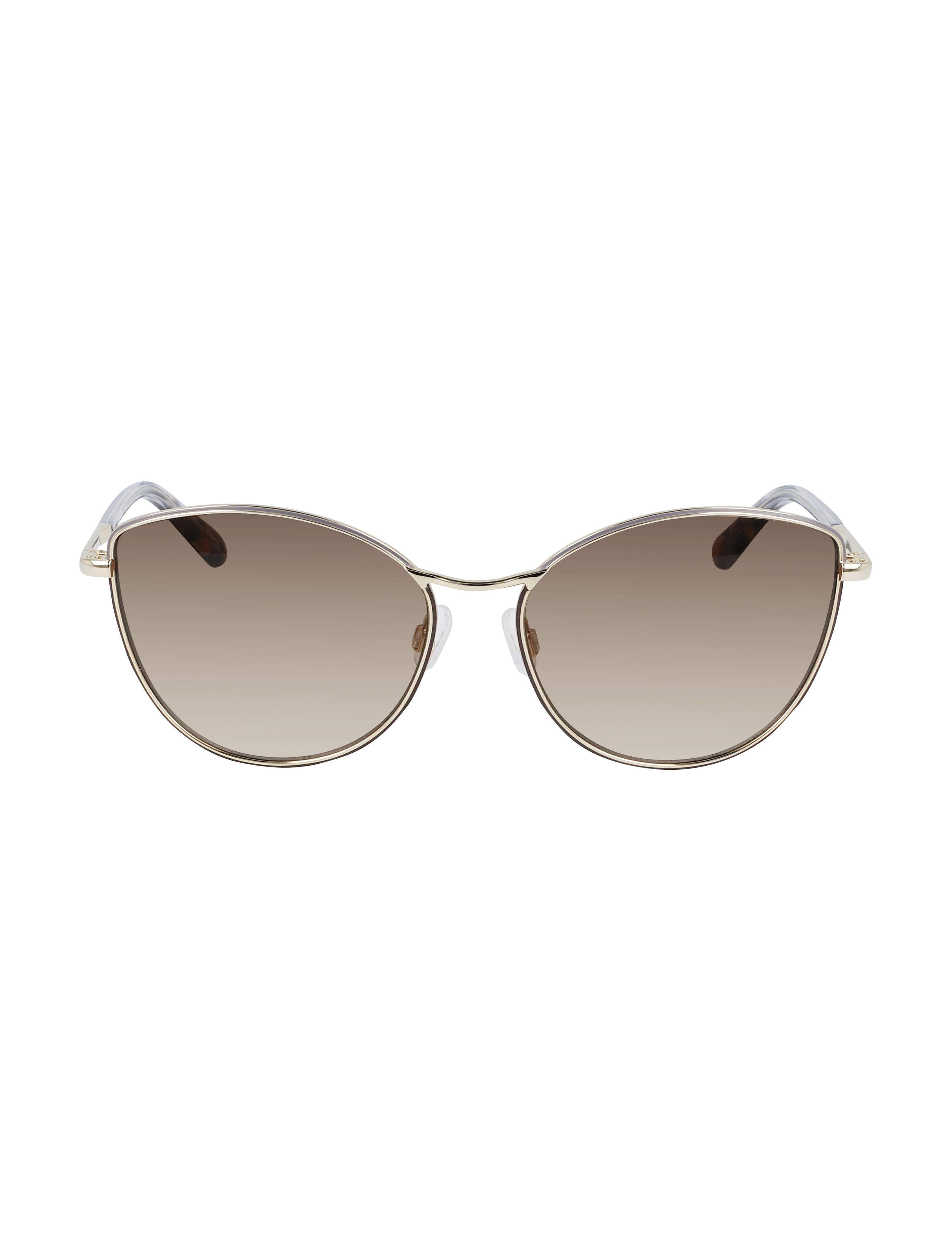 Metal Cateye Sunglasses Gold | Anne Klein
