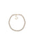 Anne Klein Gold-Tone Open Faux Pearl Station Collar Necklace