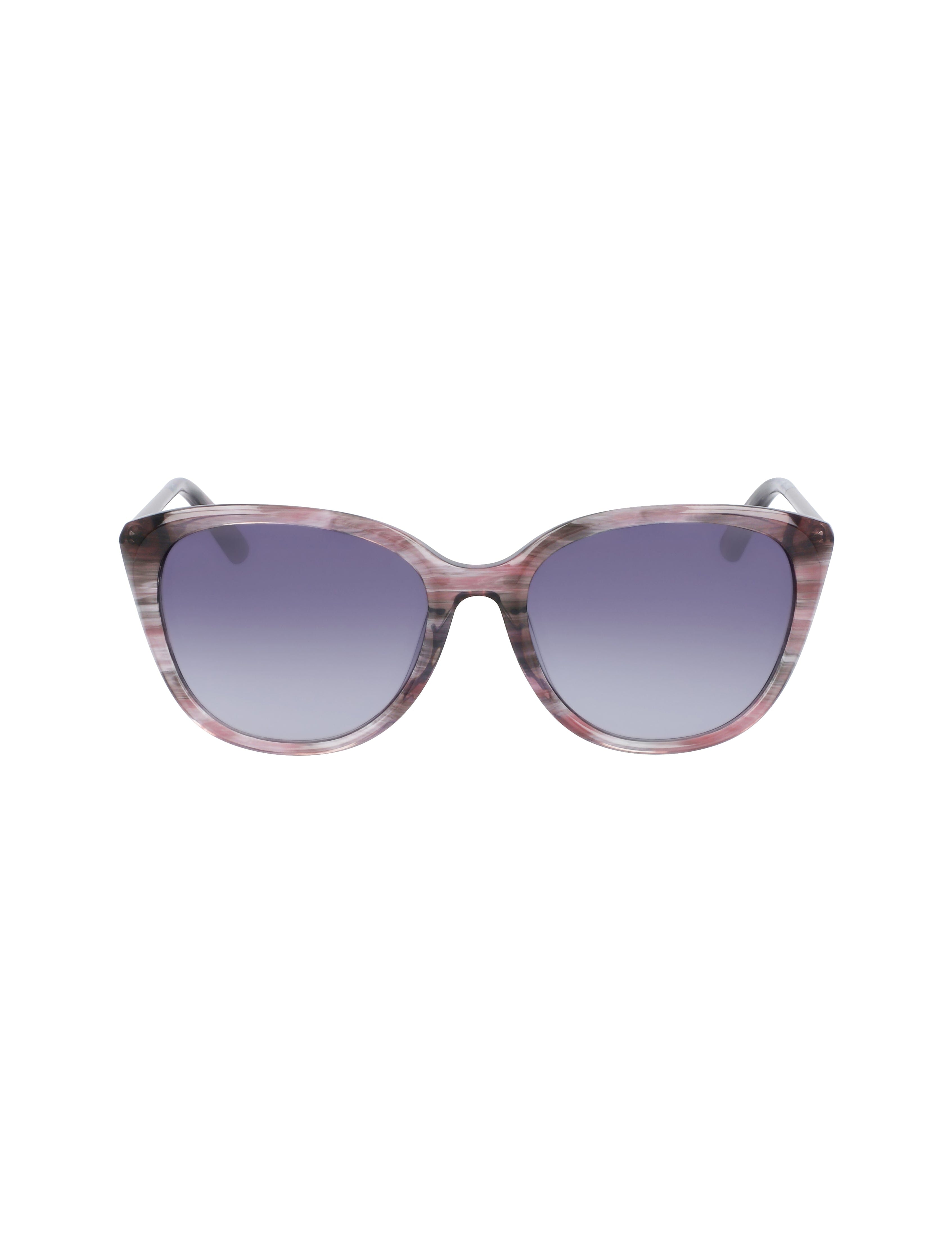 Anne Klein Plum Cateye Combo Sunglasses display picture 2