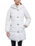 Anne Klein Unbleach Cotton Consider It Snap Front Puffer Jacket - Clearance