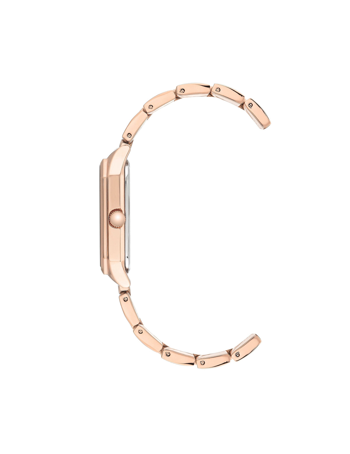 Anne Klein Octagonal Shaped Metal Bracelet Watch