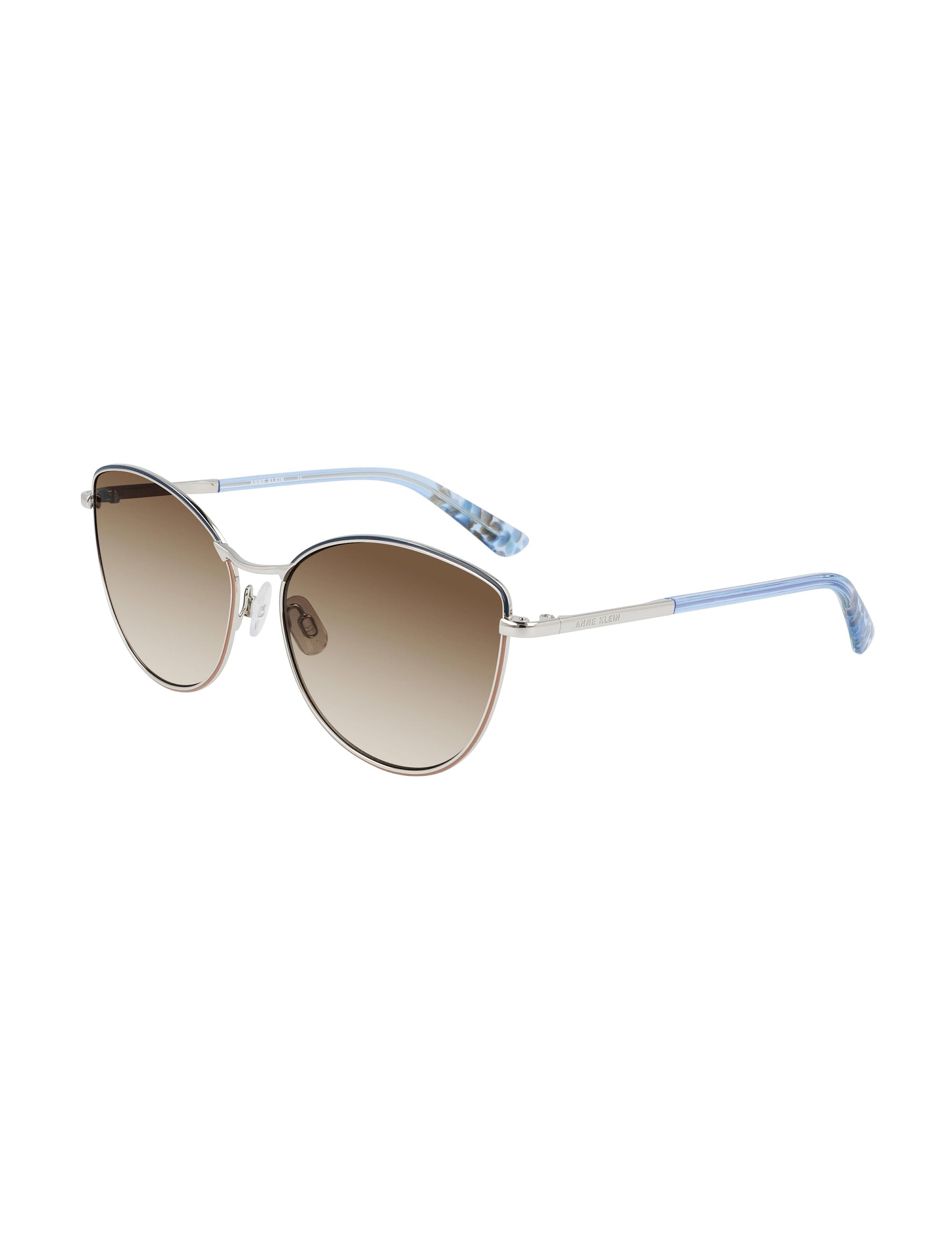 Anne Klein  Metal Cat-eye Sunglasses