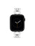 Anne Klein Silver-Tone Round Link Bracelet Band for Apple Watch®