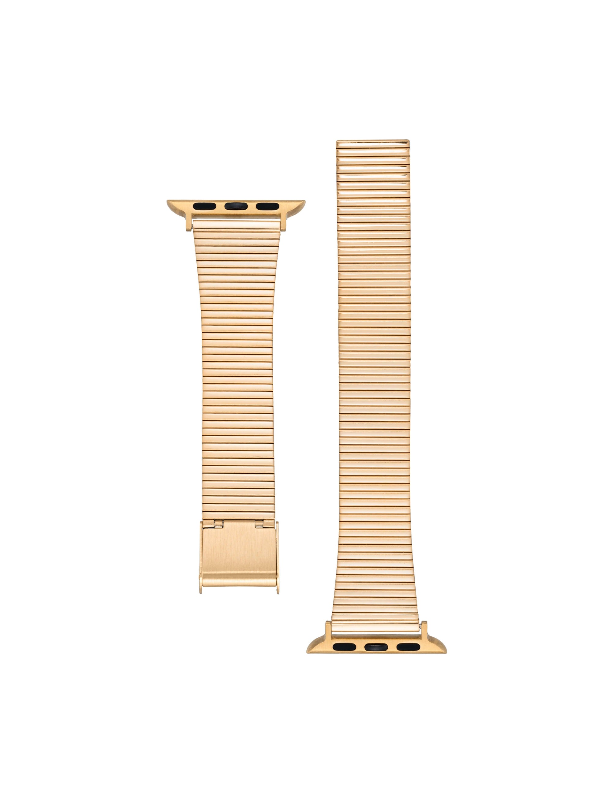 Anne Klein Rose Gold-Tone Stainless Steel Band with Sliding Buckle Closure for Apple Watch®