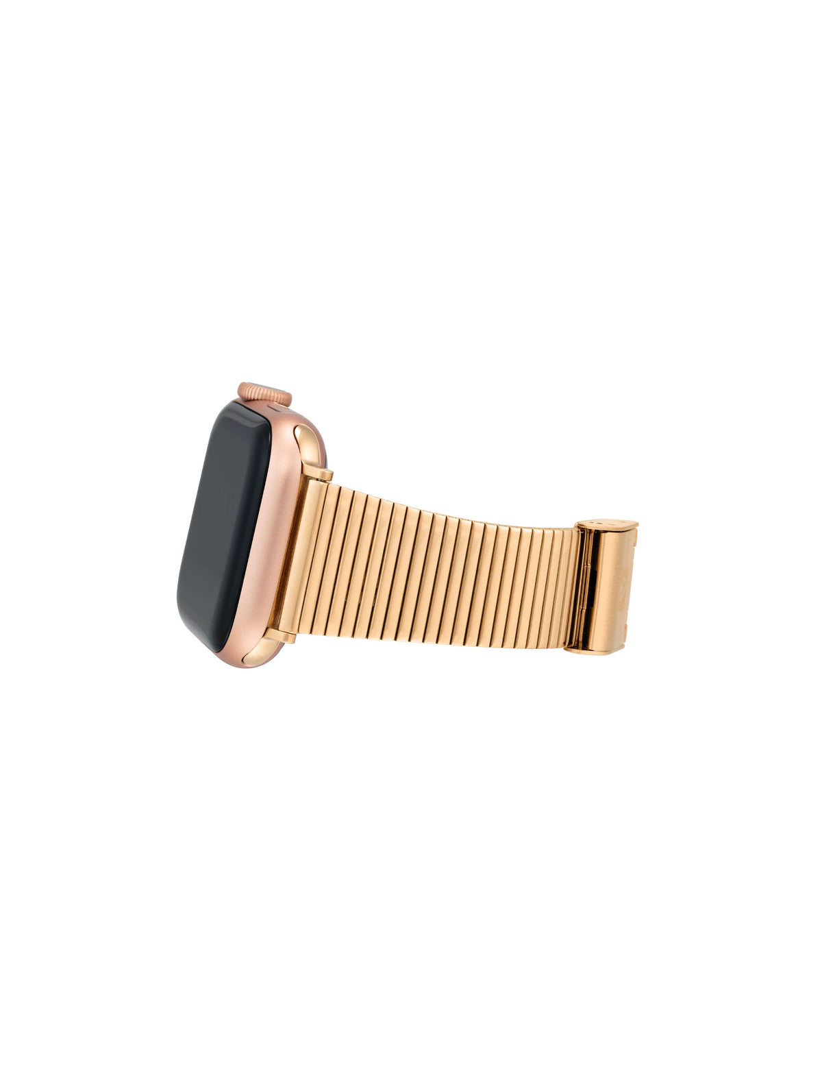 Anne Klein  Stainless Steel Band with Sliding Buckle Closure for Apple Watch®