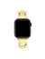 Anne Klein Gold-Tone Heart-Shaped Link Bracelet for Apple Watch®