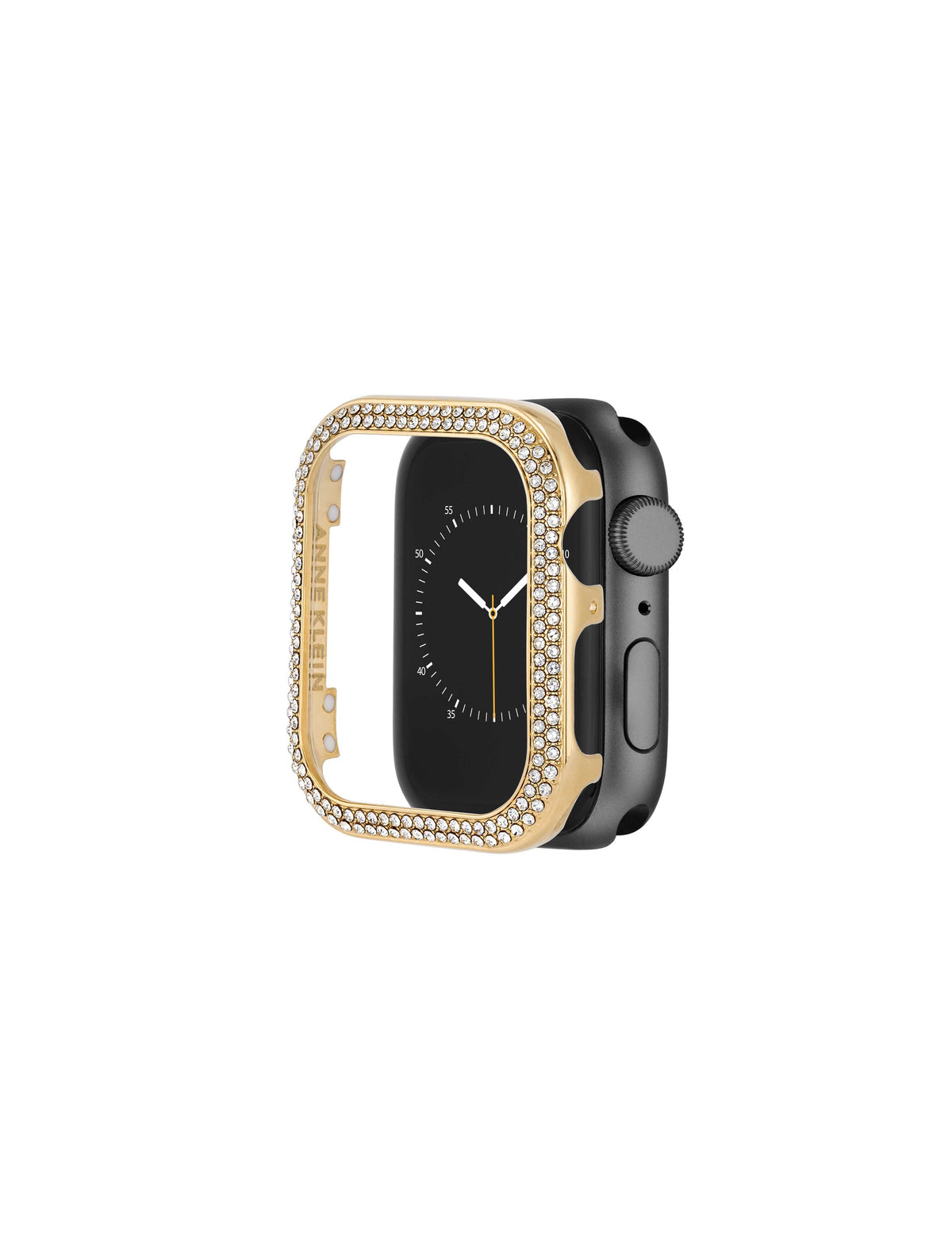 Anne Klein Gold-Tone Premium Crystals Protective Bumper for Apple Watch®