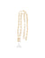 Anne Klein Gold/Tone Apple AirPods® Open Link Chain Necklace