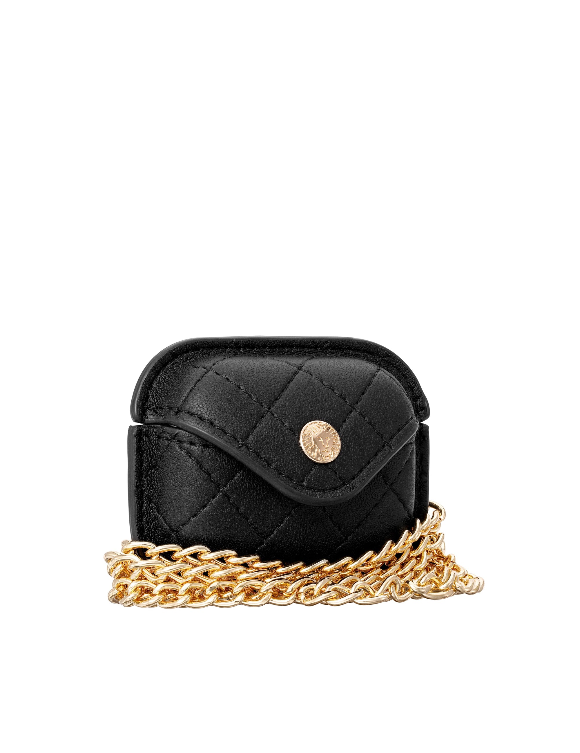Quilted AirPods Pro Case with Cross Body Chain | Anne Klein
