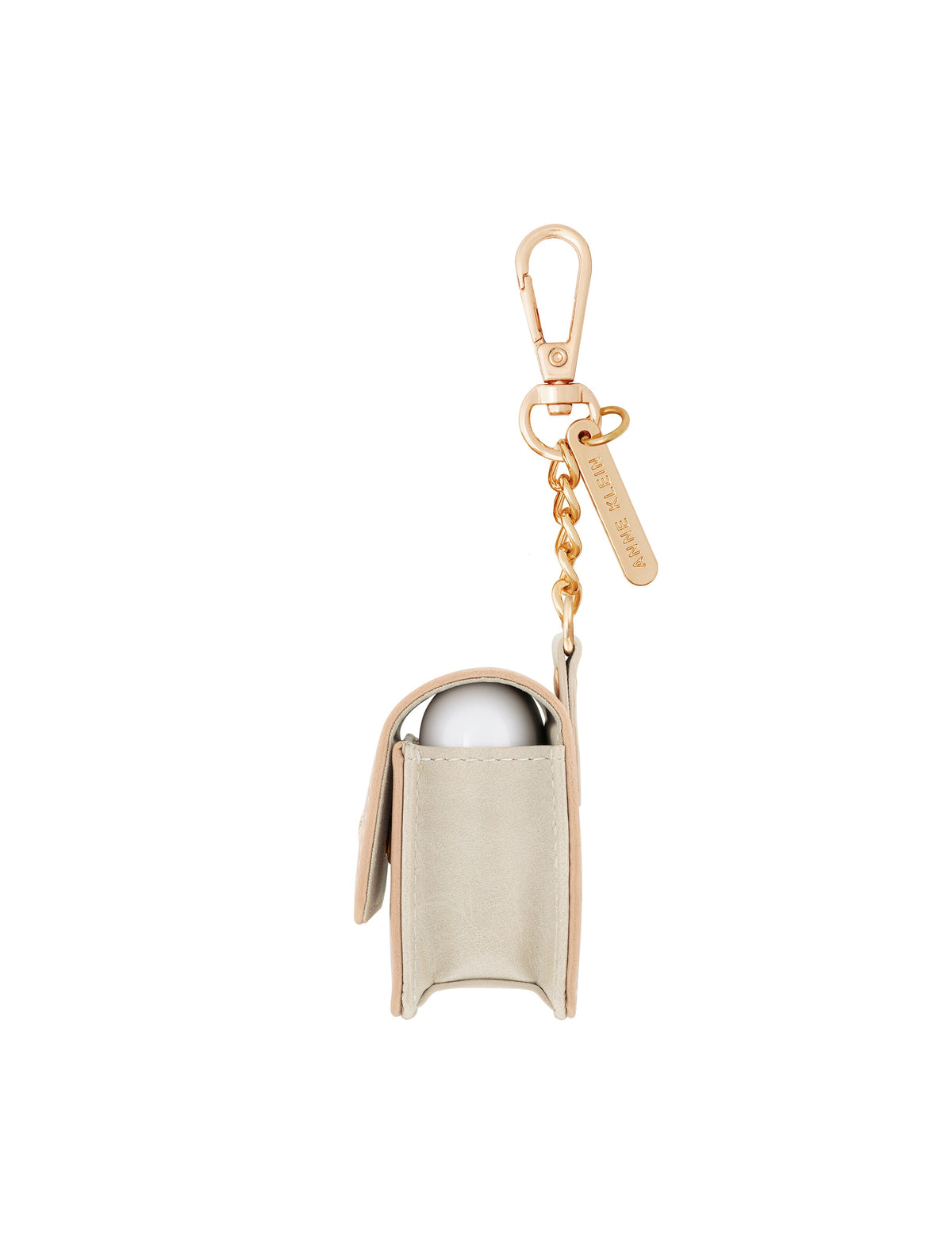 Anne Klein  Faux Leather Airpods® Case with Key Chain