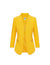 Anne Klein Mondrian Yellow Anne Stretch Zipper Pocket Jacket- Sale