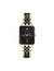 Anne Klein Black&Gold-Tone Ceramic Diamond Dial Watch