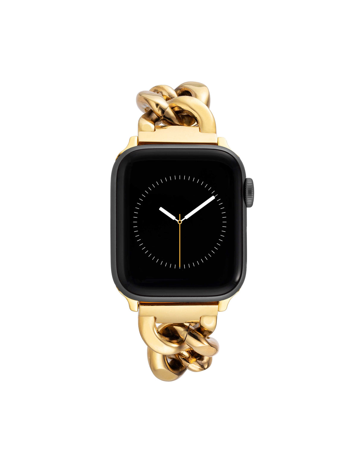Anne Klein Gold-Tone Chain Link Bracelet Band for Apple Watch®