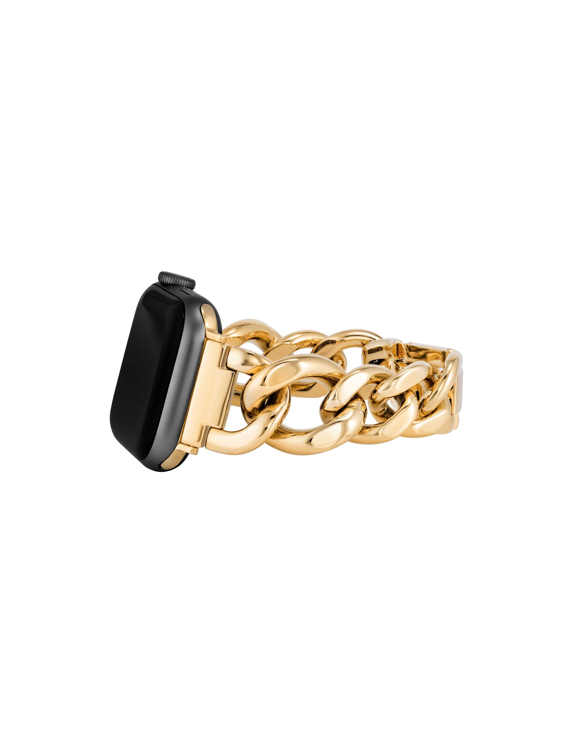 chain link bracelet band for apple watch gold tone WK