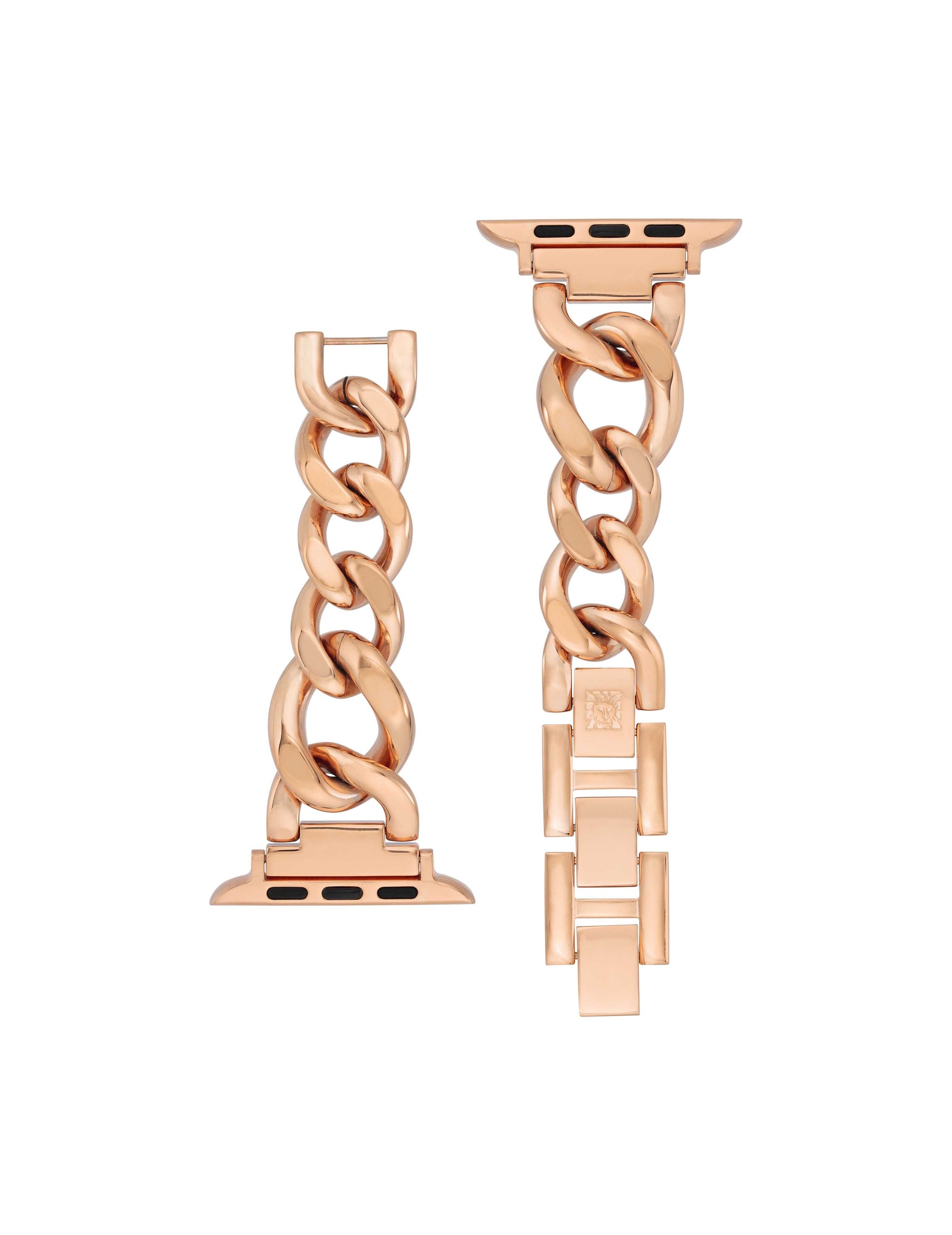Anne Klein Rose Gold-Tone Chain Link Bracelet Band for Apple Watch®